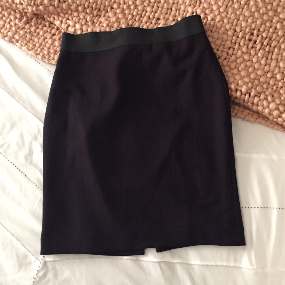 Express Plum Pencil Skirt